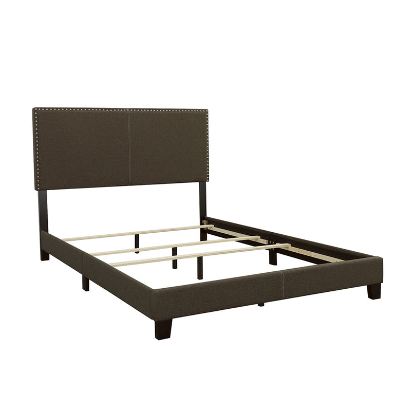 Cama Boyd tapizada con paneles