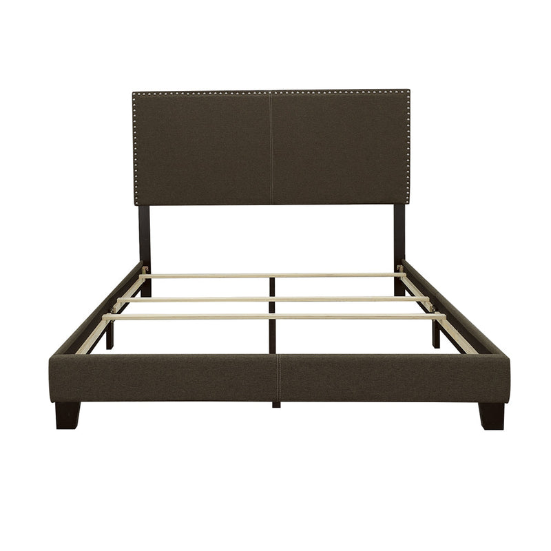 Cama Boyd tapizada con paneles