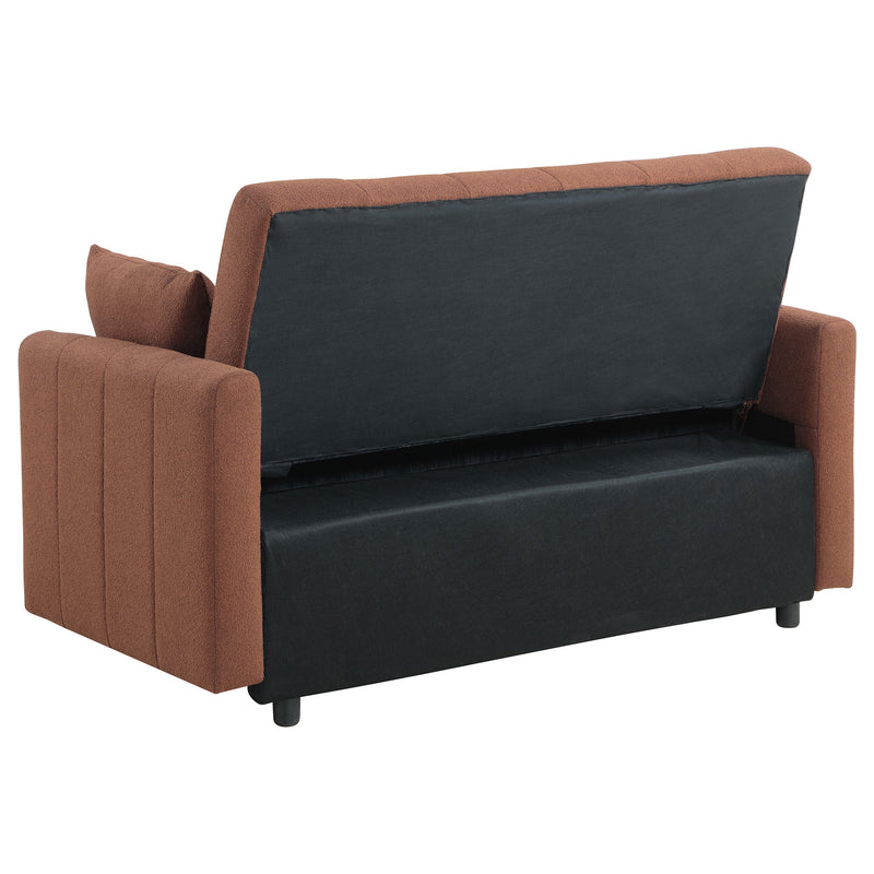 Sofá cama Portland tapizado en bouclé