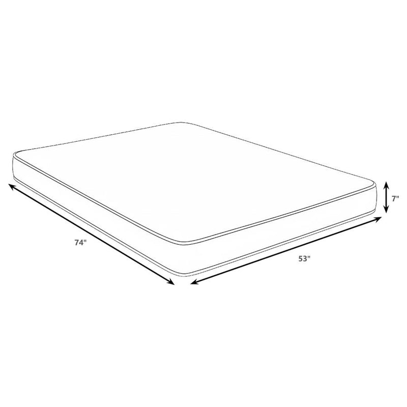 Kenyon 7-inch Bamboo Cover Firm Foam Mattress