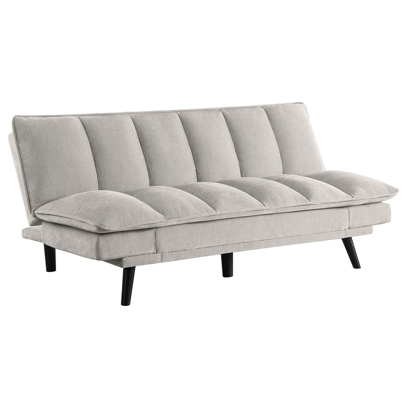 Sofá cama convertible tapizado Laredo con capitoné
