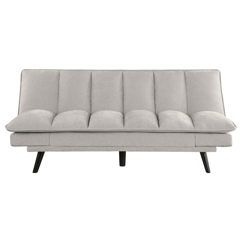 Sofá cama convertible tapizado Laredo con capitoné