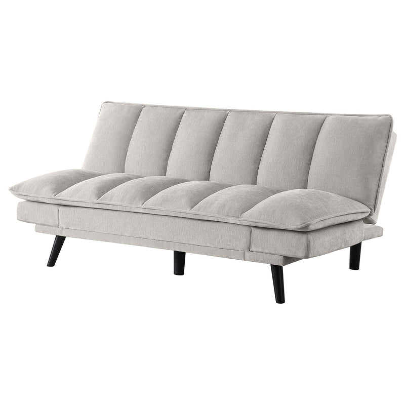 Sofá cama convertible tapizado Laredo con capitoné