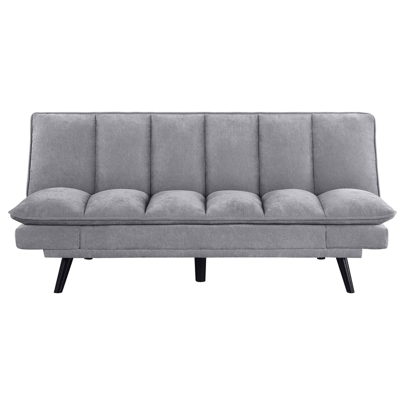 Sofá cama convertible tapizado Laredo con capitoné