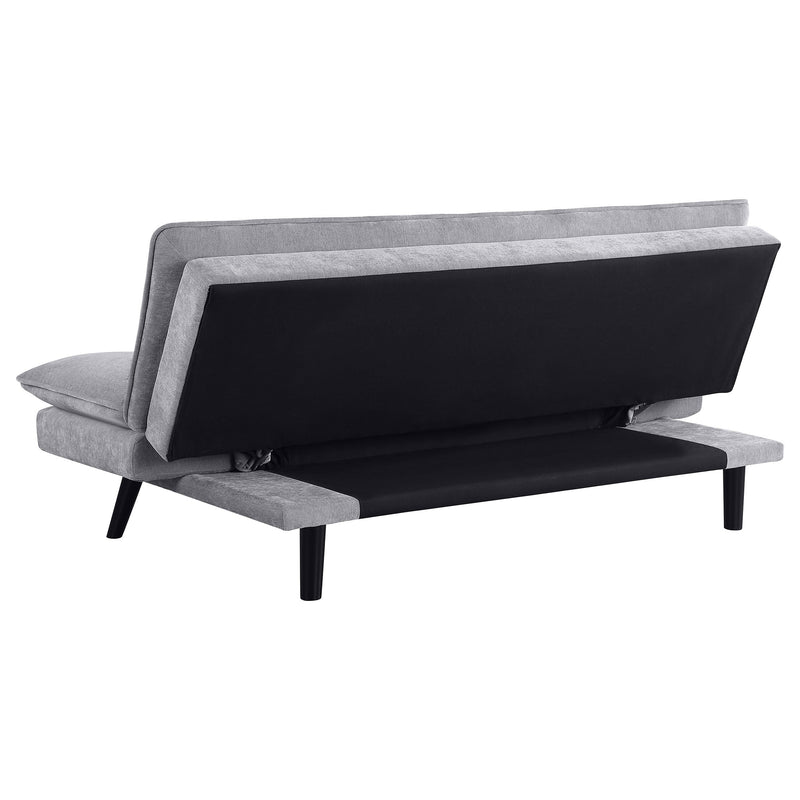 Sofá cama convertible tapizado Laredo con capitoné