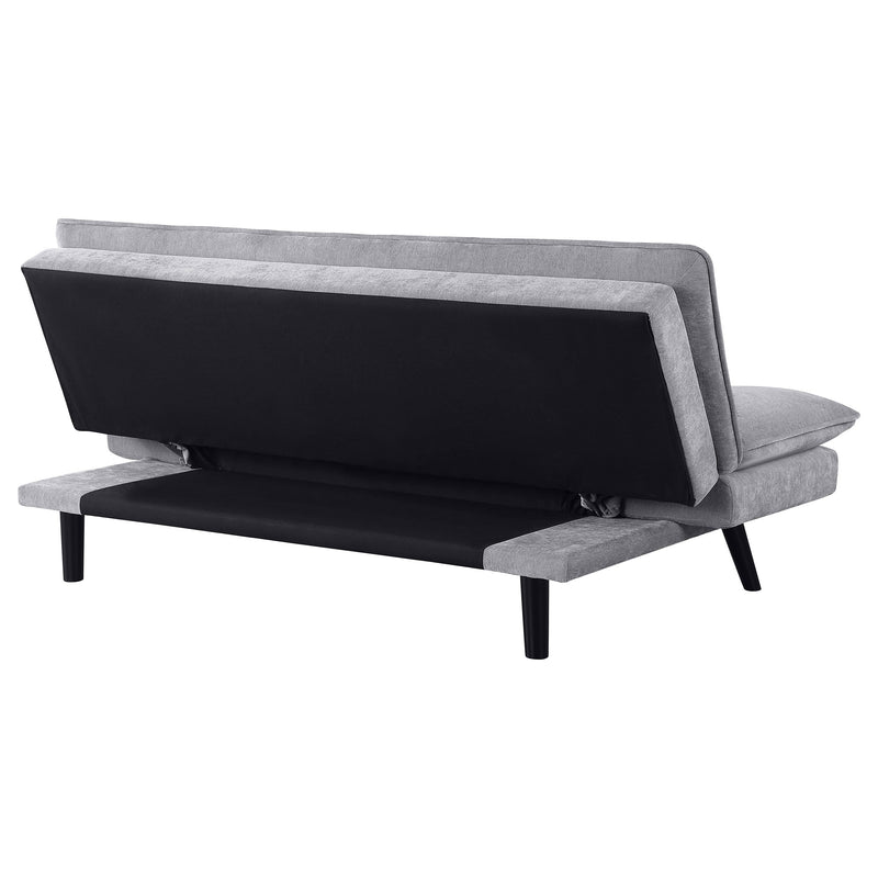 Sofá cama convertible tapizado Laredo con capitoné