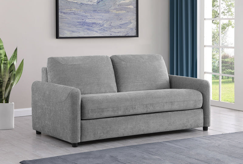 Rylie Upholstered Sofa Sleeper with Mattress
