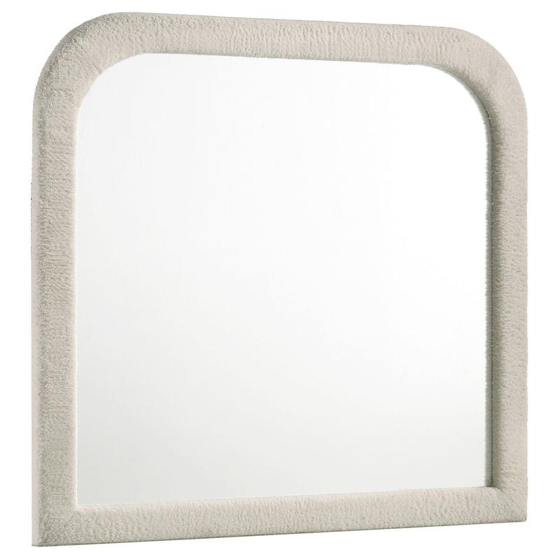 Juego de dormitorio tapizado Sonya Color marfil