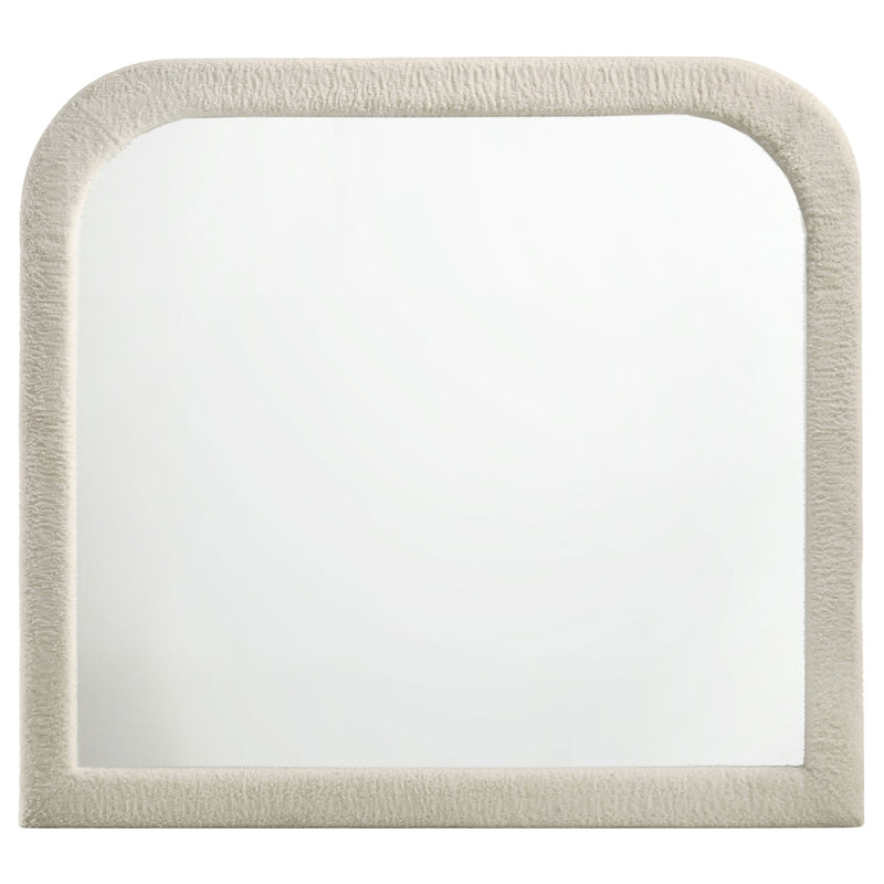 Juego de dormitorio tapizado Sonya Color marfil