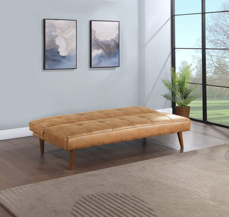 Jenson Upholstered Tufted Convertible Sofa Bed