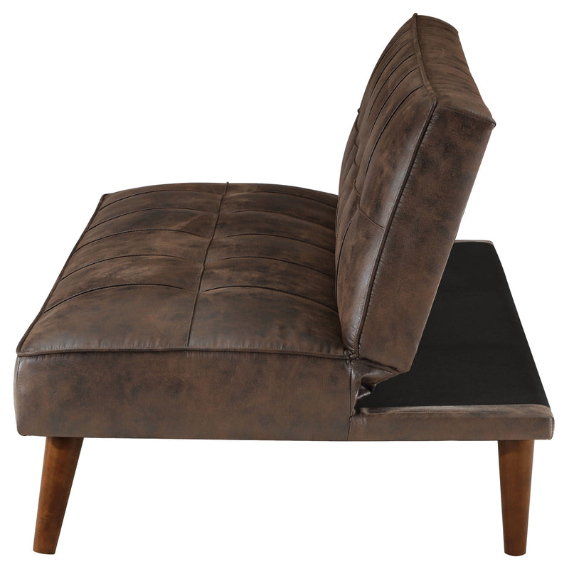 Jenson Upholstered Tufted Convertible Sofa Bed