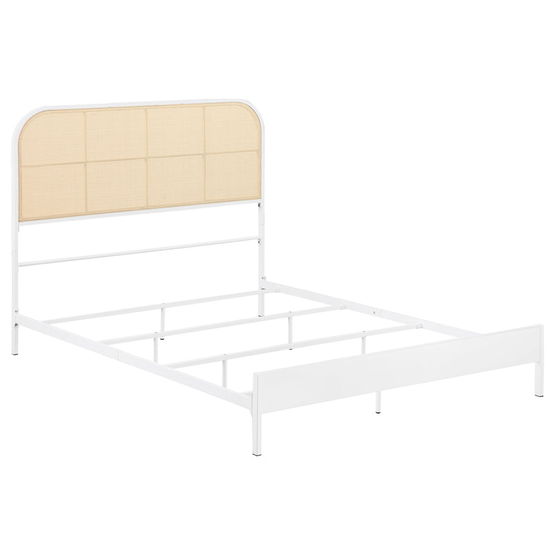 Amherst Radio Weave Rattan Metal Bed