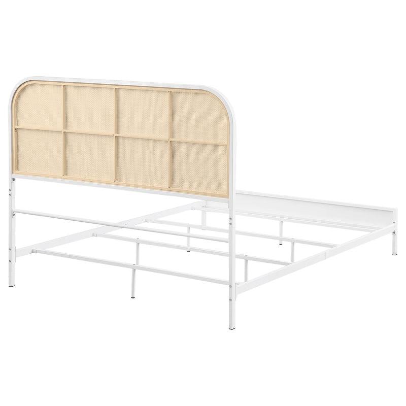 Amherst Radio Weave Rattan Metal Bed