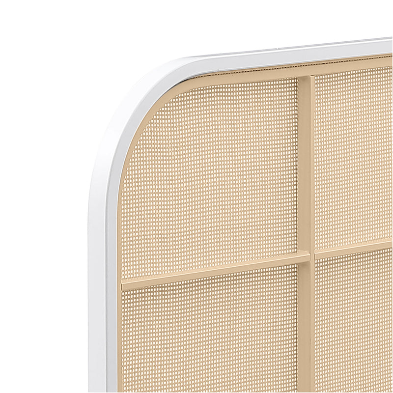 Amherst Radio Weave Rattan Metal Bed