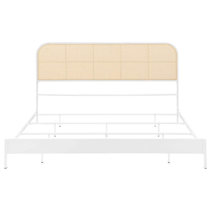 Amherst Radio Weave Rattan Metal Bed