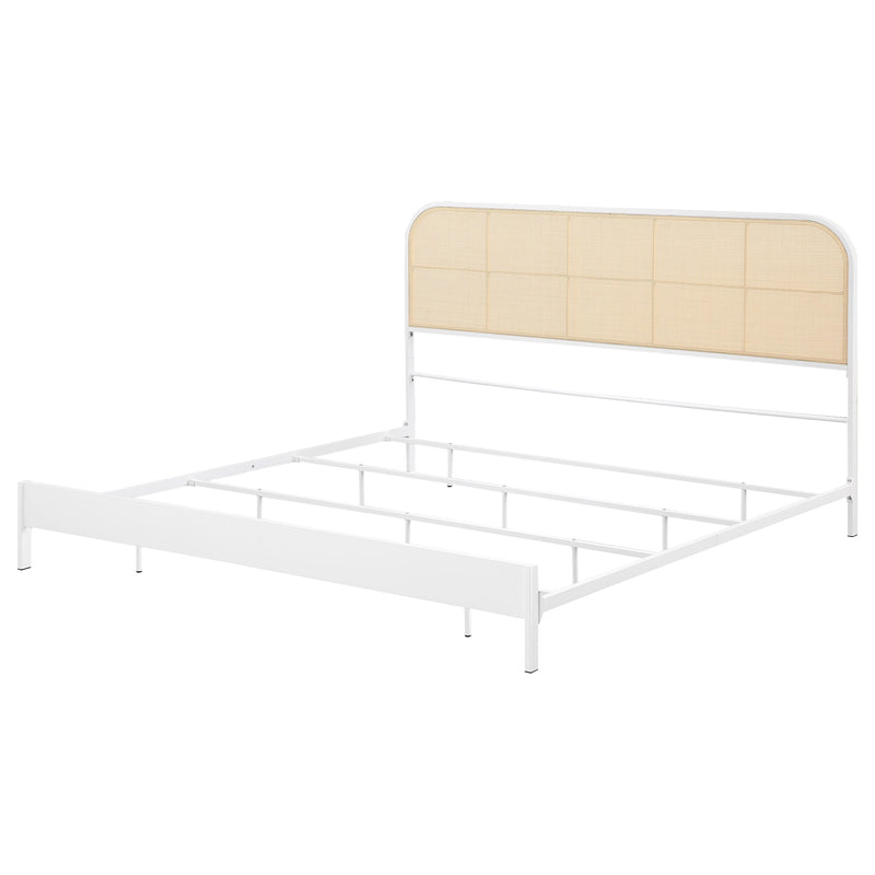 Amherst Radio Weave Rattan Metal Bed