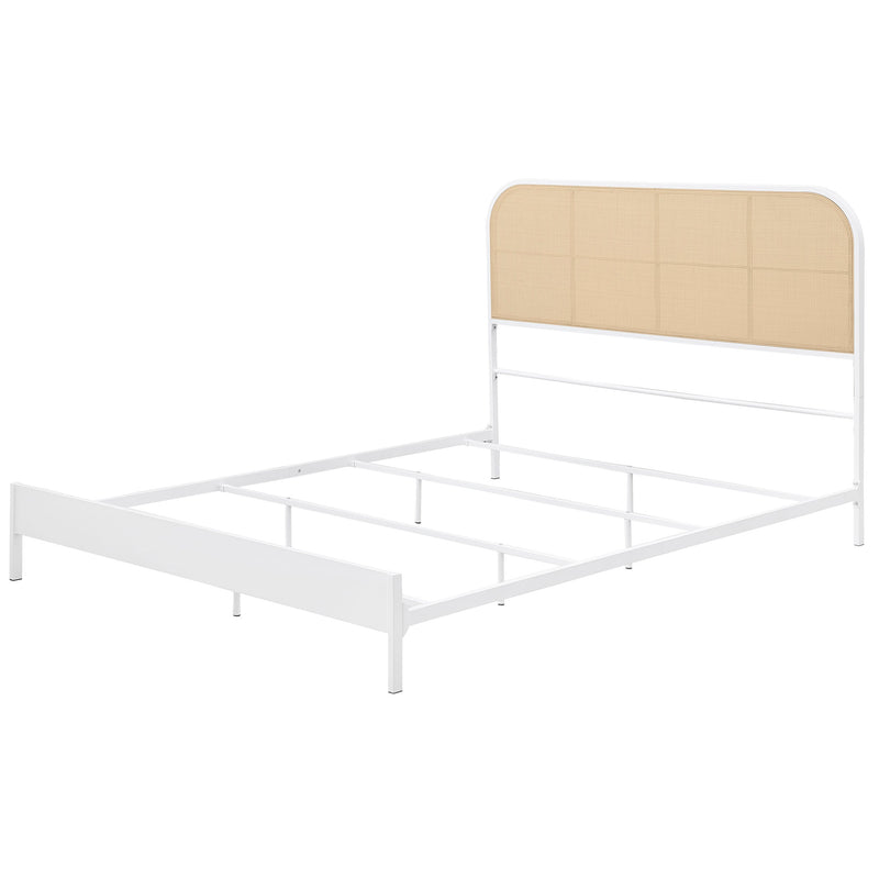 Amherst Radio Weave Rattan Metal Bed