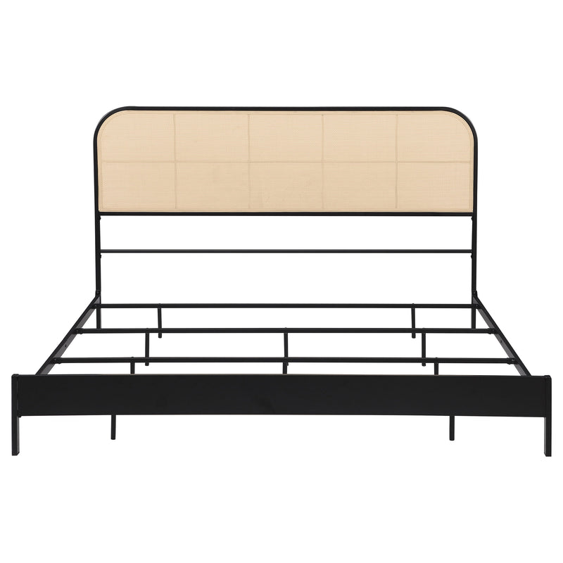 Amherst Radio Weave Rattan Metal Bed