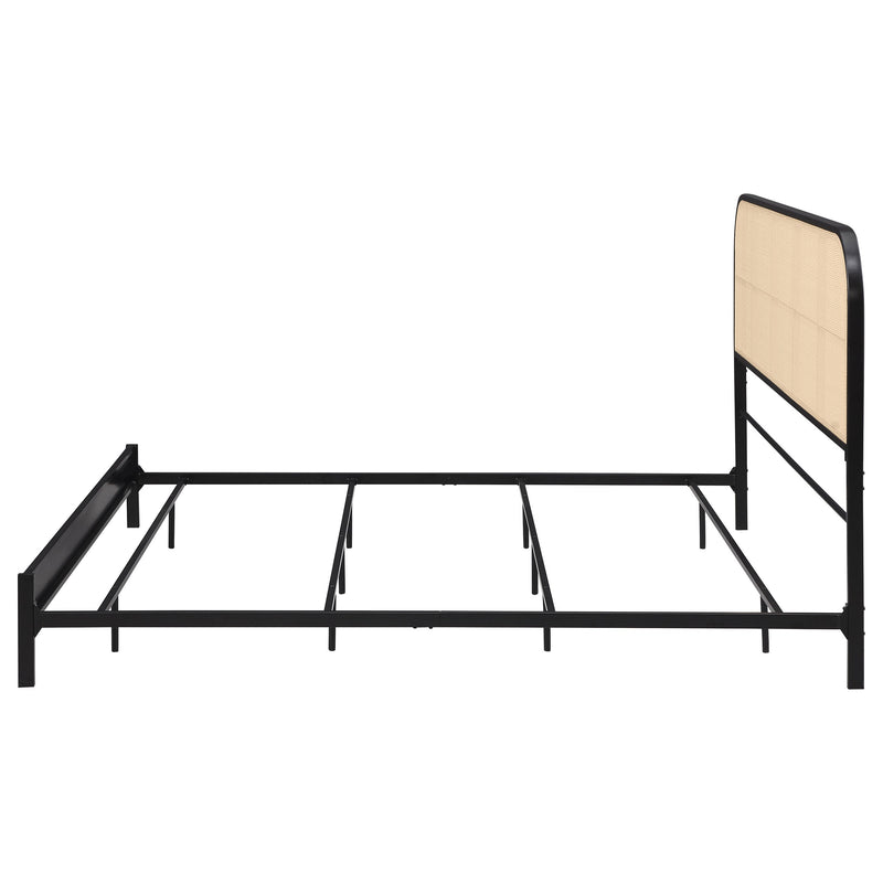 Amherst Radio Weave Rattan Metal Bed