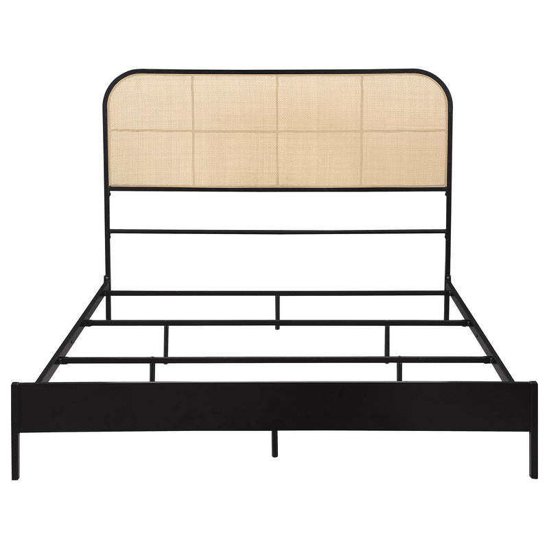 Amherst Radio Weave Rattan Metal Bed