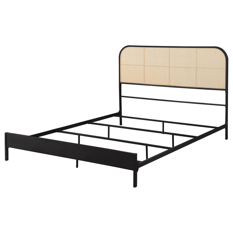 Amherst Radio Weave Rattan Metal Bed