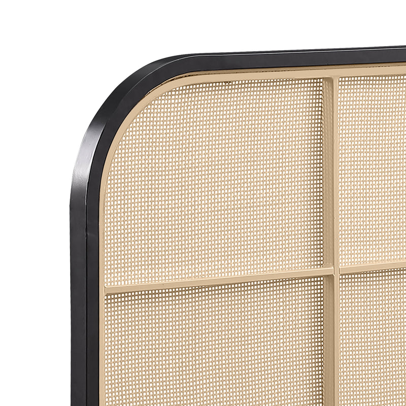 Amherst Radio Weave Rattan Metal Bed