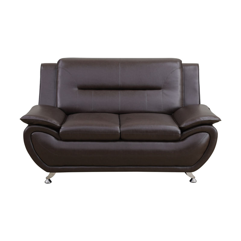 Colección de sala de estar Abdiel Brown Breathable Loveseat
