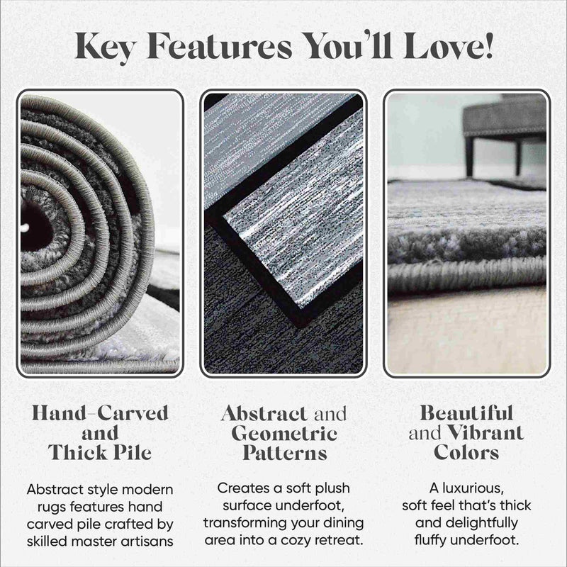 PREMIUM Design 3995 Grey 4x6 (3'9x5'3")"