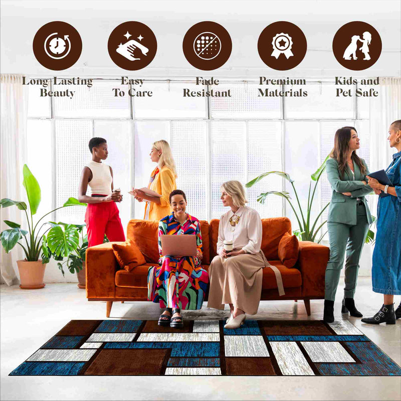 PREMIUM Design 3995 Mocha 2x4 (2'6x3'9")"