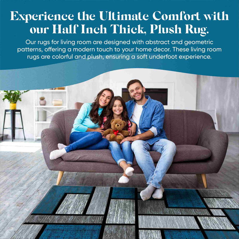 PREMIUM Design 3995 Grey 7 Foot Round (6'6x6'6" Round)"