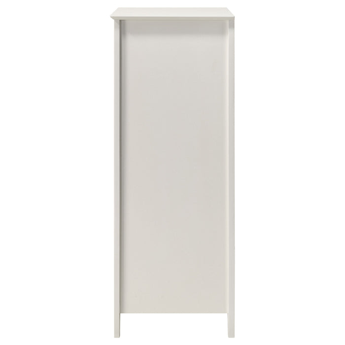 Selena 5-drawer Chest Cream White