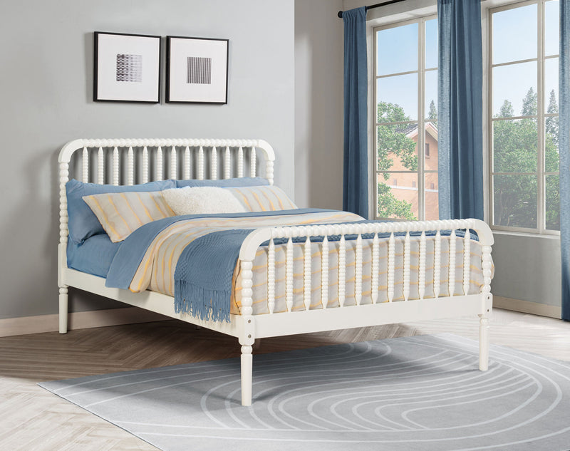 Cama Jones Wood Twin con marco abierto