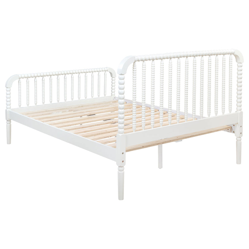 Cama Jones Wood Twin con marco abierto