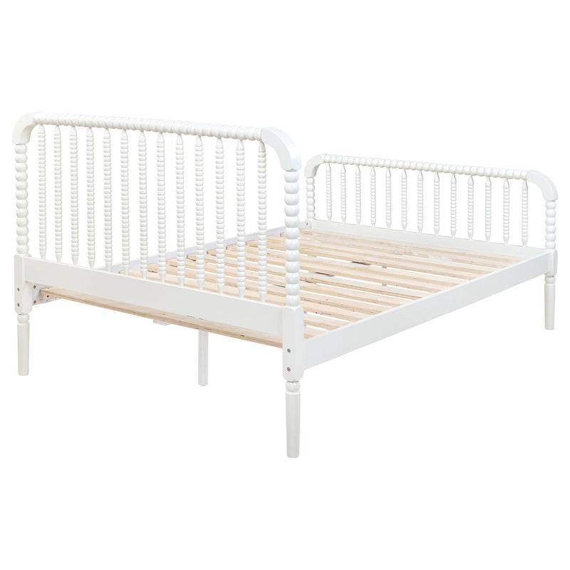 Cama Jones Wood Twin con marco abierto