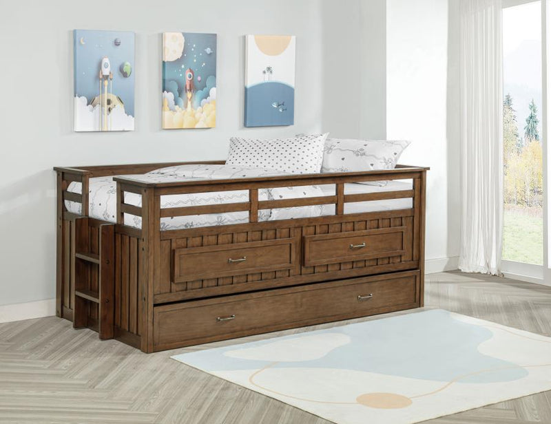 Carlsbad Wood Captains Bed With Trundle