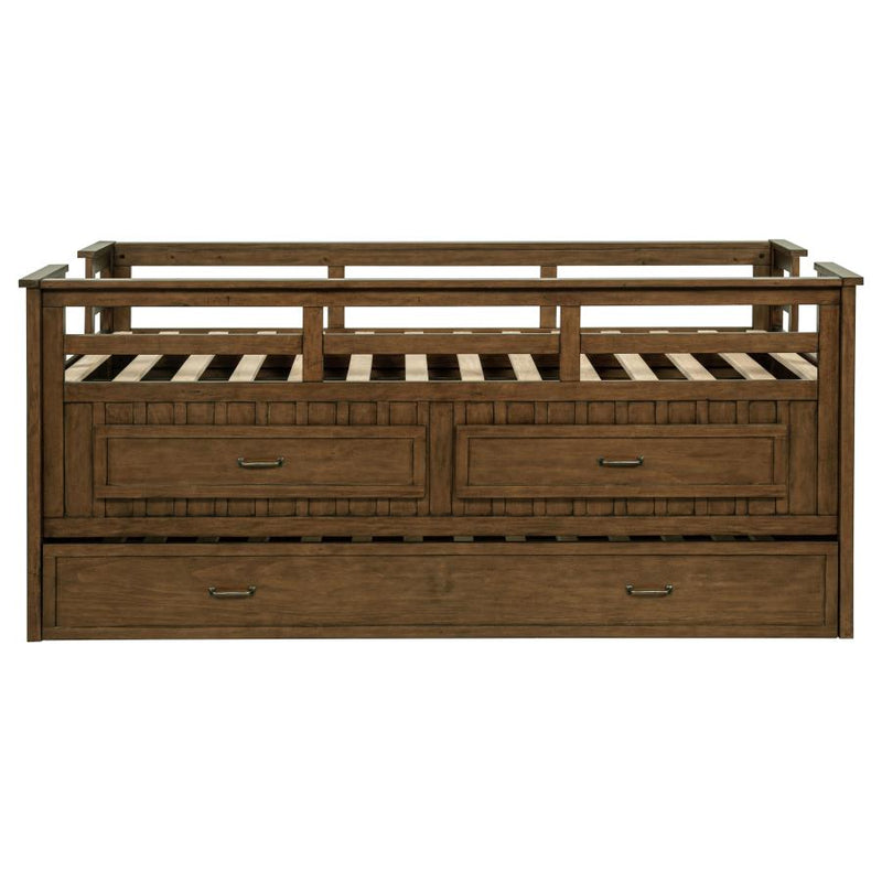 Carlsbad Wood Captains Bed With Trundle