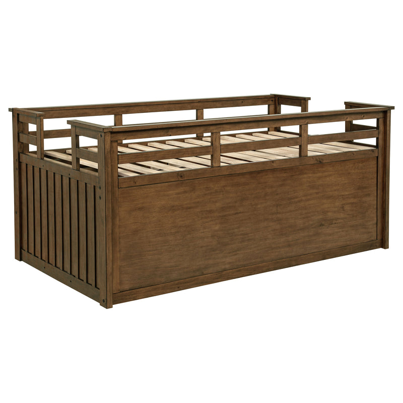 Cama nido doble Carlsbad Wood con cama extraíble