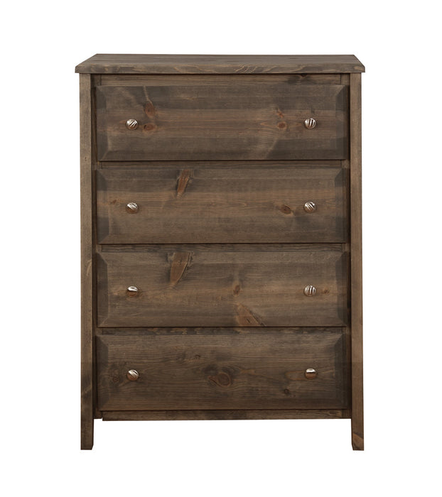 Wrangle Hill 4-drawer Chest Gun Smoke