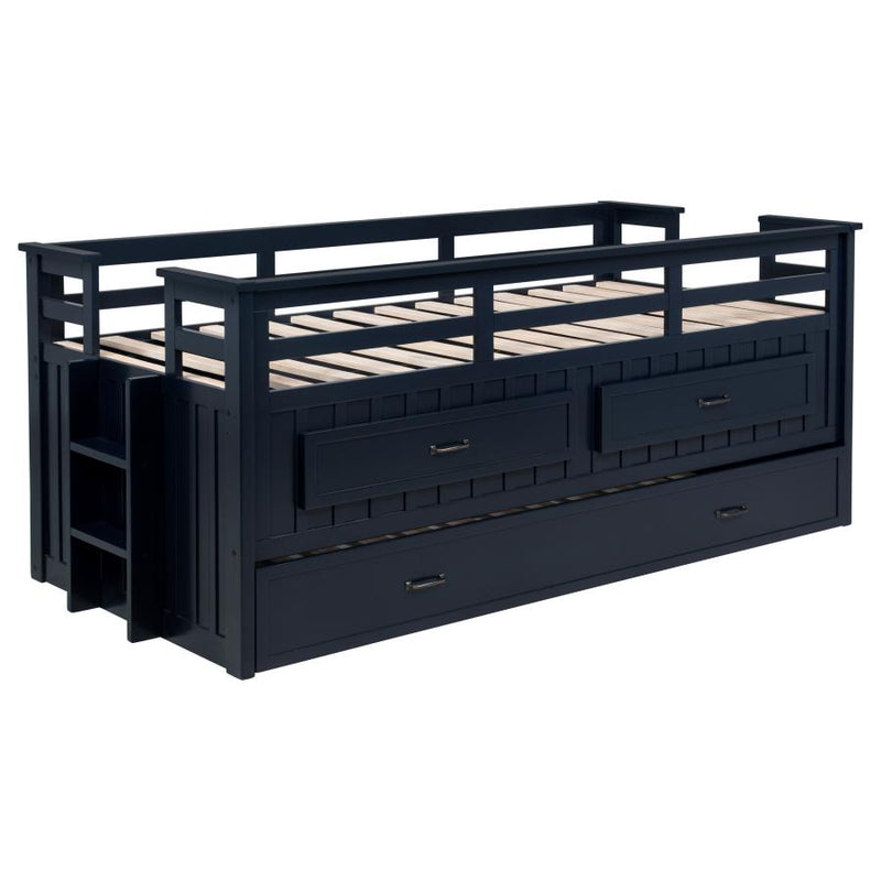 Carlsbad Wood Captains Bed With Trundle