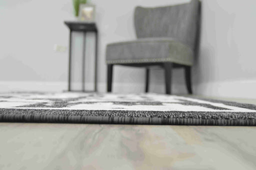 SULTAN Rug DESIGN 401 Grey 2x8 Runner (2'2x7'3")"