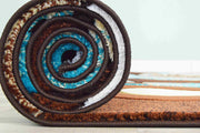 PREMIUM Rug Design 4022 Mocha 2x8 Runner (2'2x7'3")"