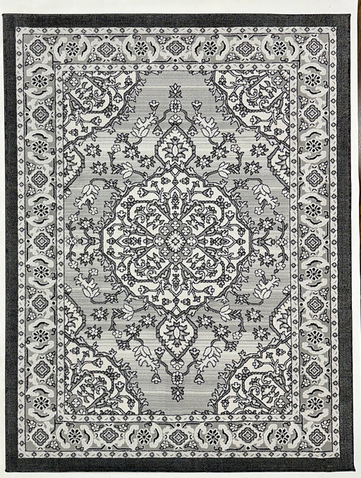 SULTAN Rug DESIGN 403 Grey 5x8 (5'2x7'5")"