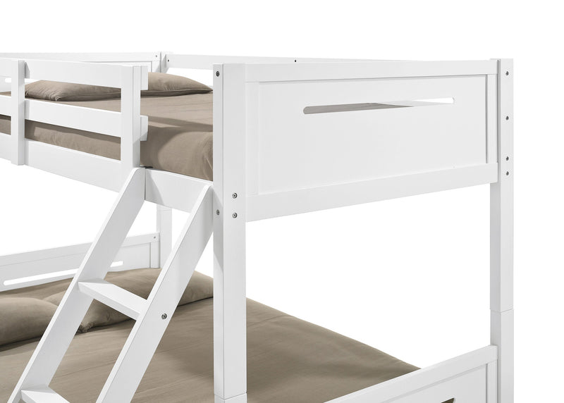 Littleton Wood Twin Over Twin Bunk Bed Espresso