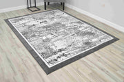SULTAN Rug DESIGN 407 Black 8x11 (7'8x10'8")"