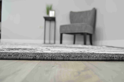 SULTAN Rug DESIGN 407 Black 5x8 (5'2x7'5")"