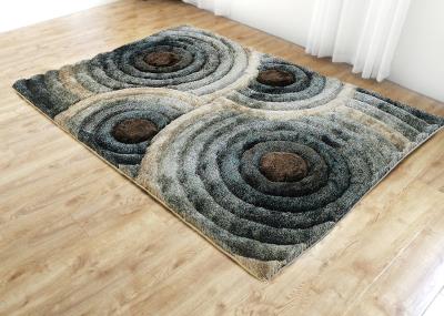 3D SHAGGY Rug Design 419 Blue 5x8 (5'2x7'5