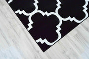 PREMIUM Rug Design 4518 Black 2x4 (2'6x3'9")"