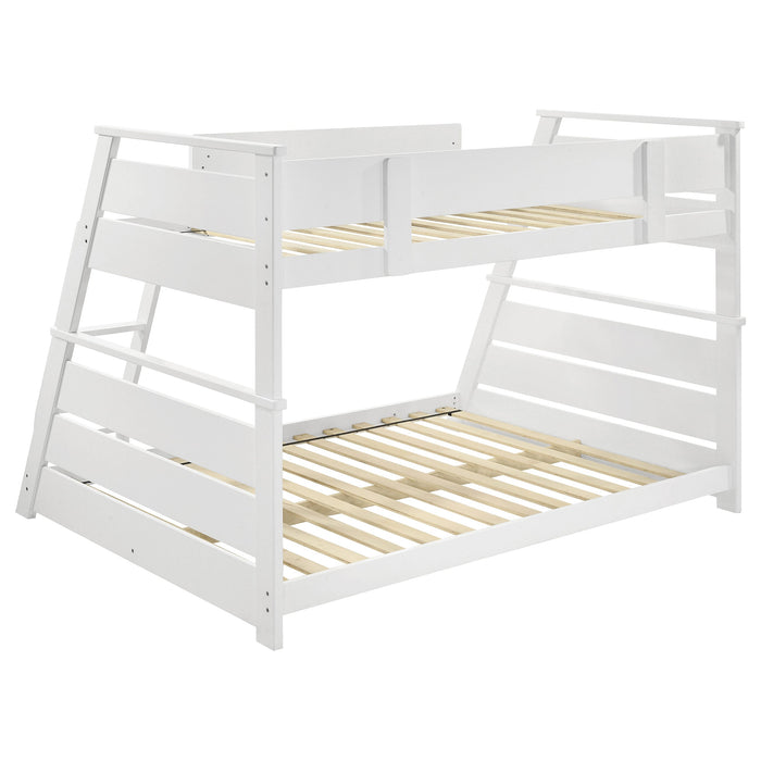 Holden Wood Veneer Twin Over Full Bunk Bed