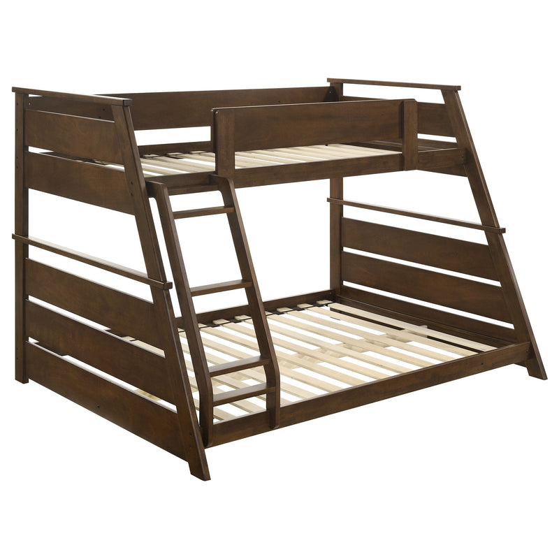Holden Wood Veneer Twin Over Full Bunk Bed