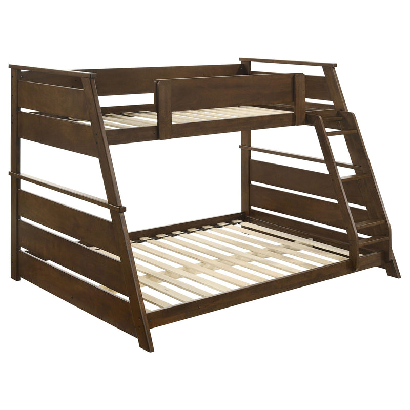 Holden Wood Veneer Twin Over Full Bunk Bed
